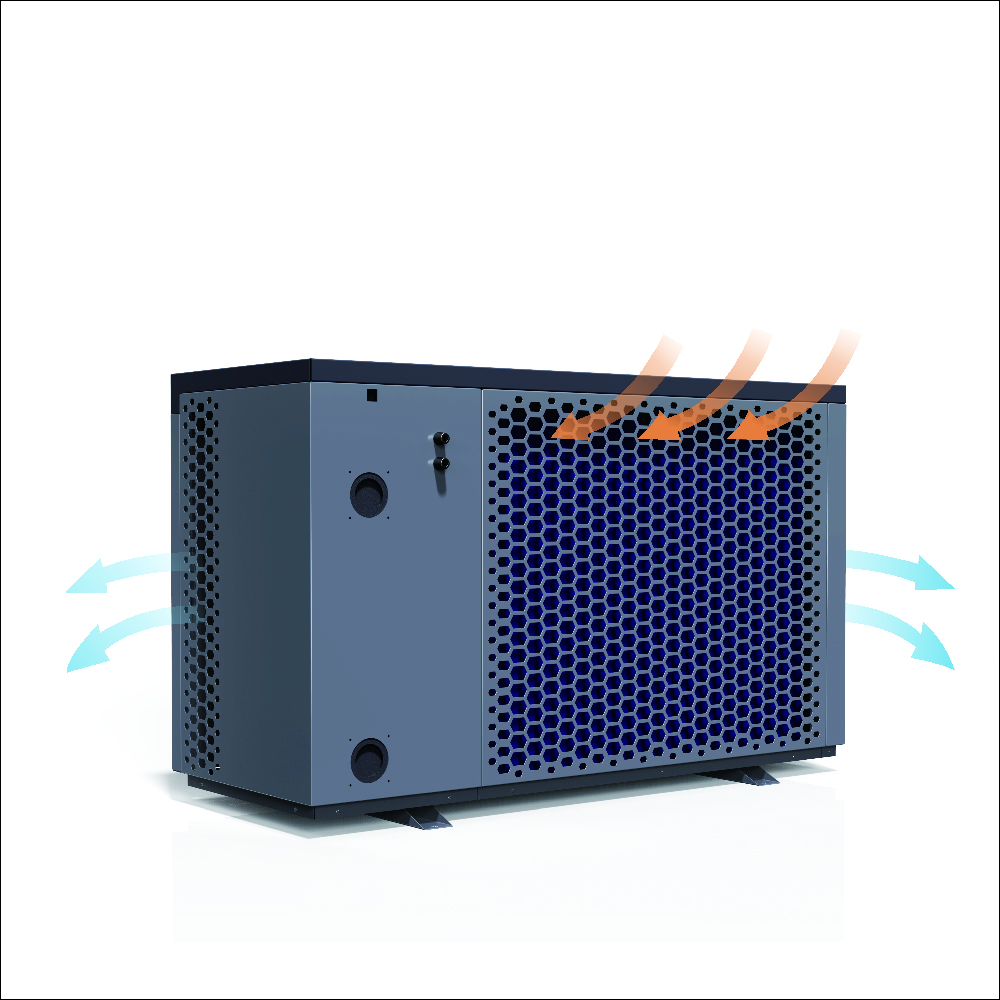 Compact Type Residential Inverter Pool Heat Pump For Sauna