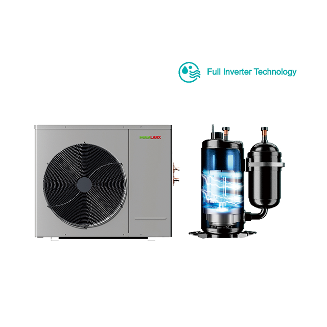 Split Full Inverter Evi Air Water House Heating Heat Pump 220V